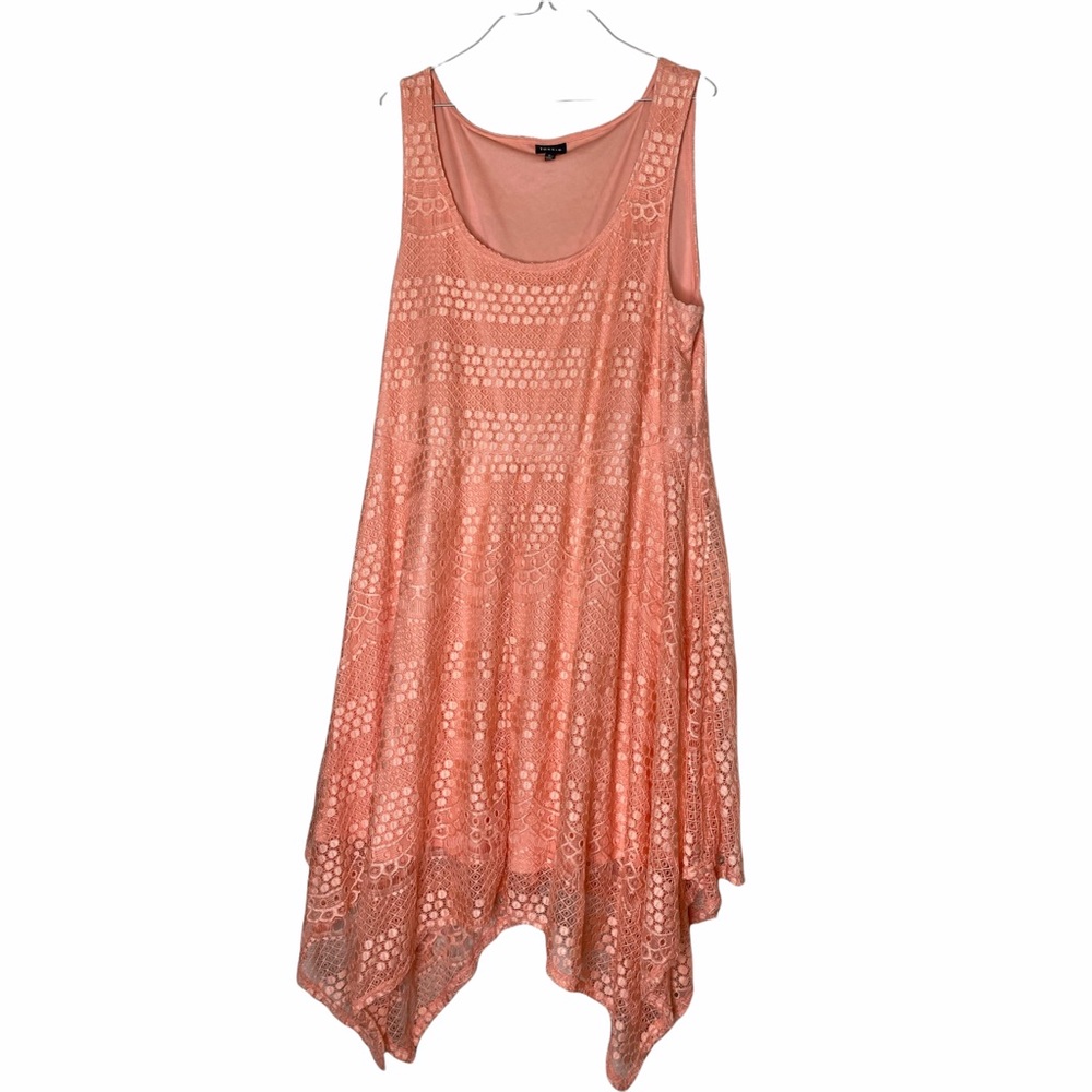 NWOT Torrid Asymmetrical Lace Dress